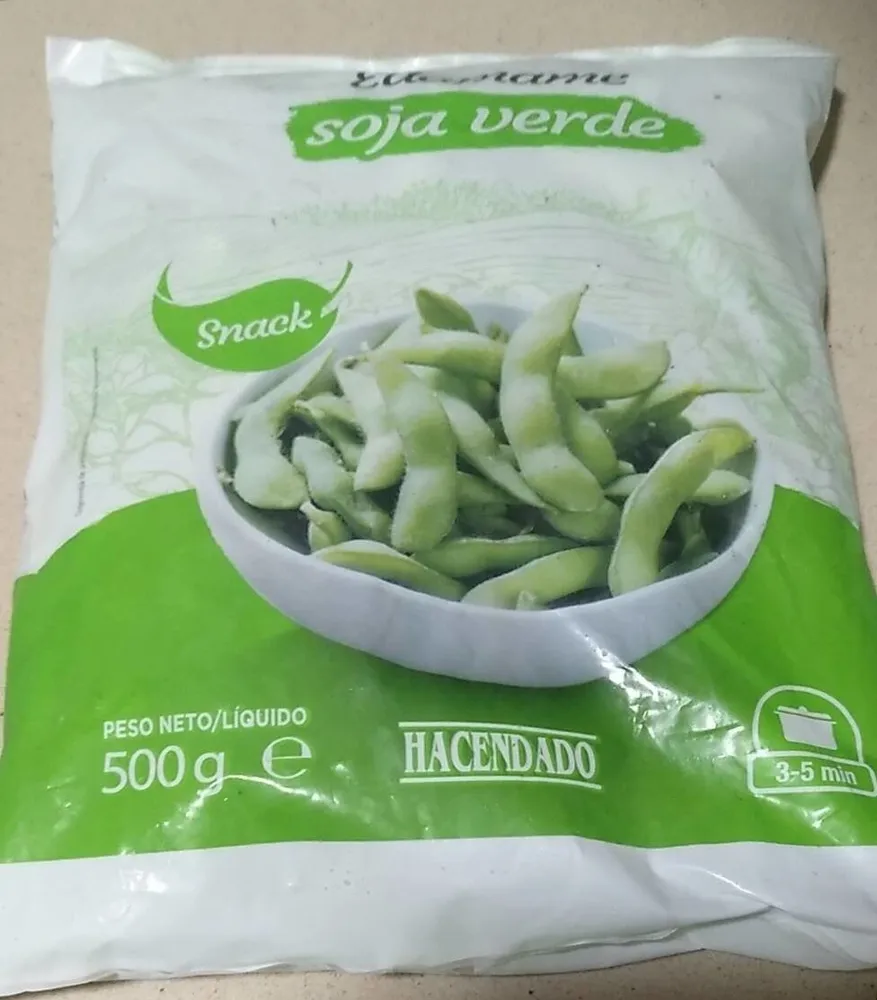 Edamame soja verde