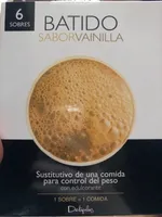 Batido sabor vainilla
