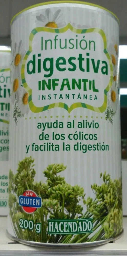 Infusión digestiva infantil