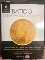 Batido sustitutivo sabor vainilla
