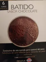 Batido sustitutivo sabor chocolate