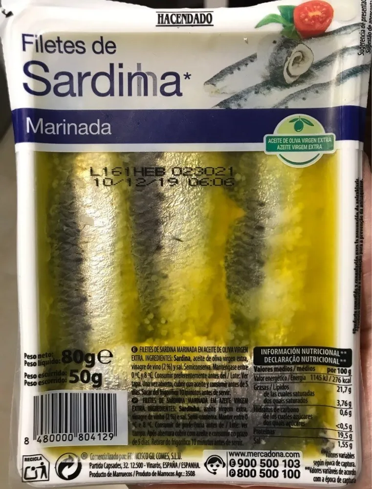 Sardina Marinada