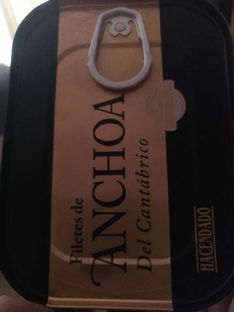 Filete anchoa de cantabrico