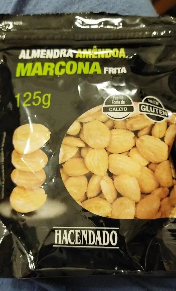 Almendra marcona frita