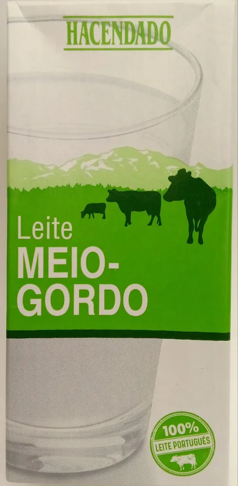 Leite Meio-Gordo