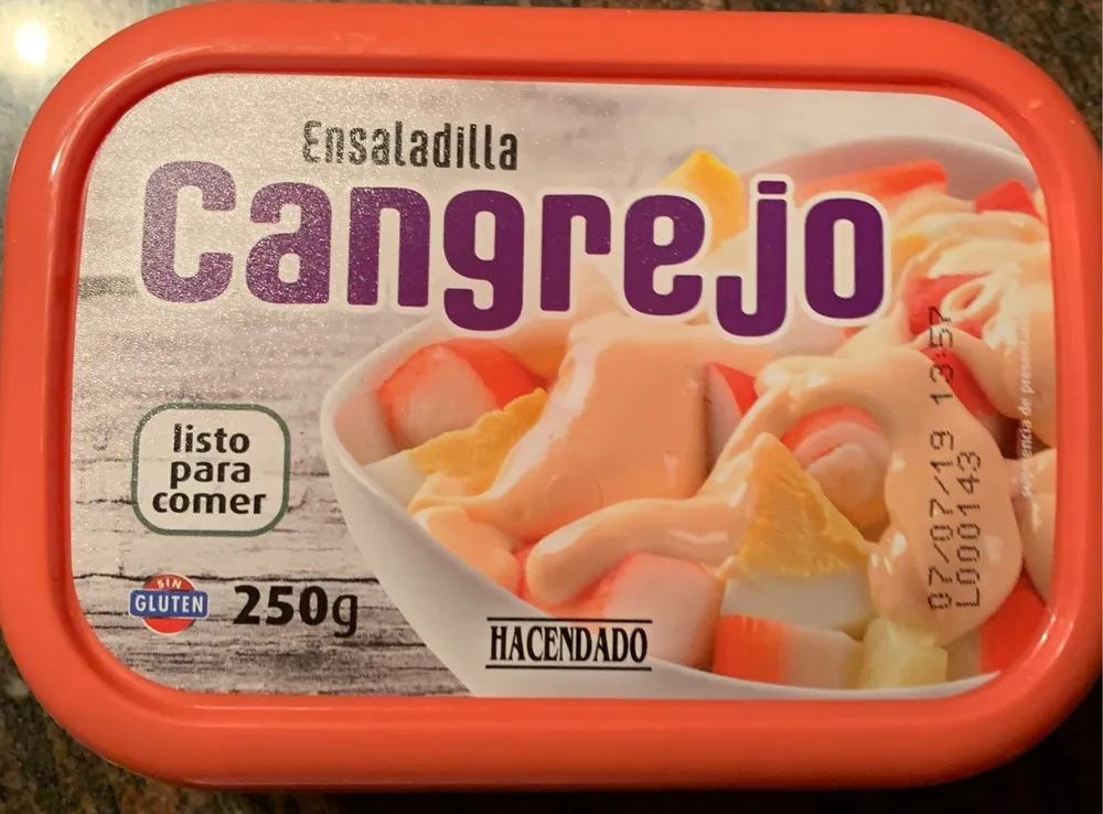 Ensaladilla cangrejo