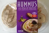 Hummus con olivas de kalamata