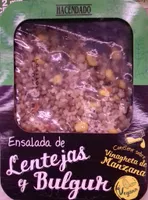 Ensalada de lentejas y bulgur