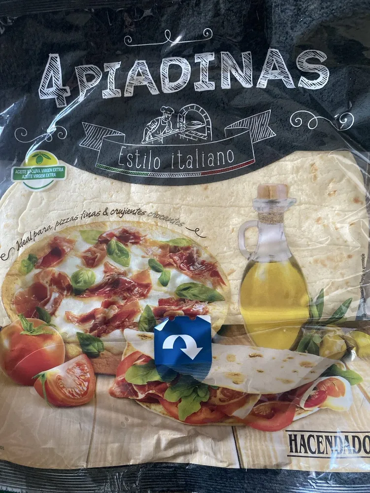 4 piadinas