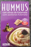 Hummus con olivas de kalamata