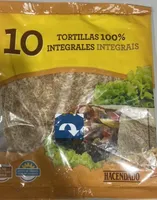 Tortillas de trigo integrales
