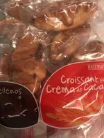 Croissant con crema de cacao