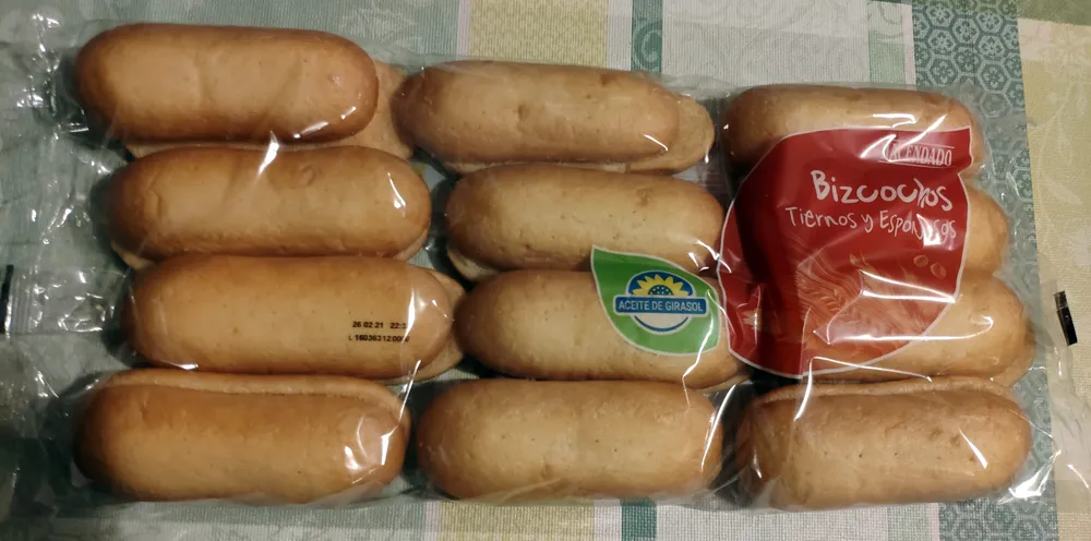 Bizcochos tiernos y esponjosos