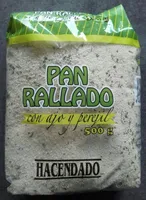 Pan rallado con ajo y perejil