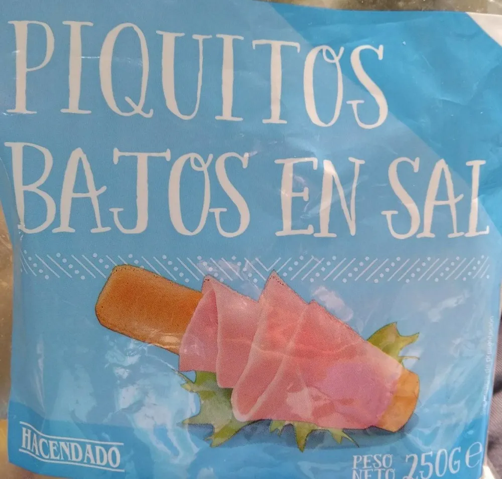 Piquitos Bajos En Sal