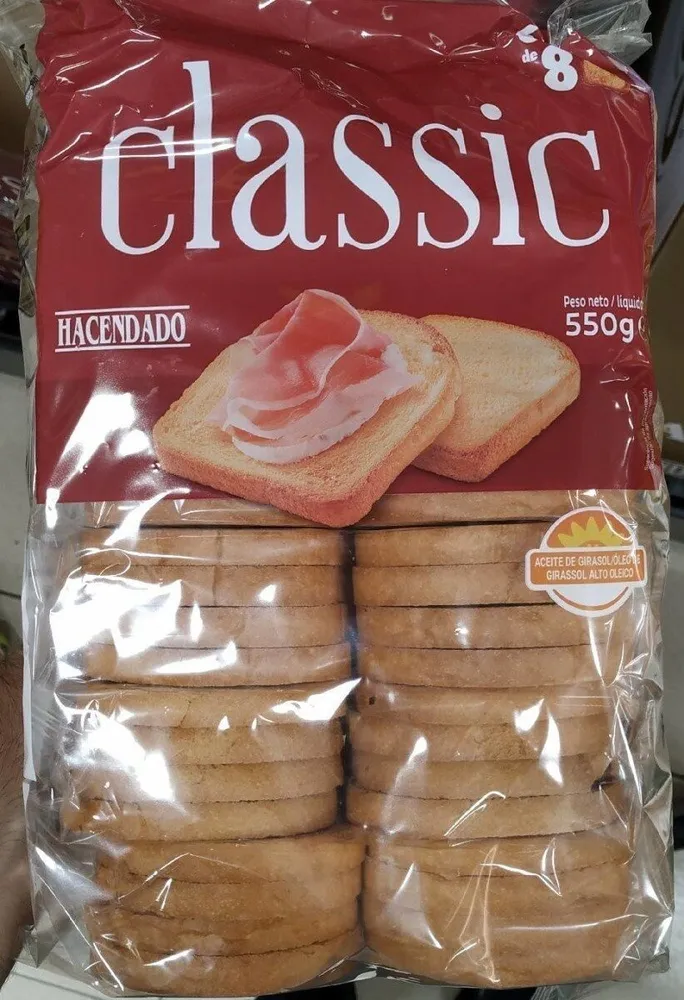 Pan tostado classic