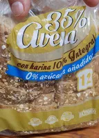 Pan de molde 35% avena