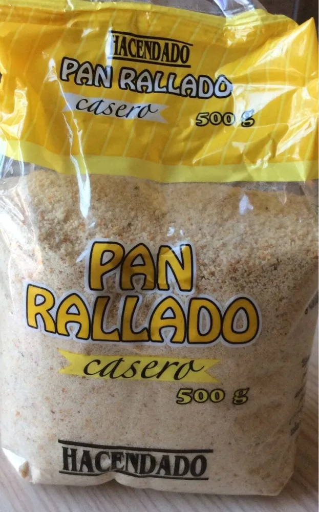 Pan rallado casero