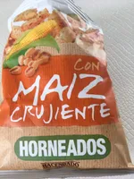 Panes con maiz crujiente