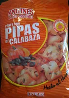 Anitines con pipas de calabaza
