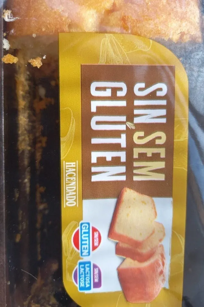 Bizcocho sin gluten