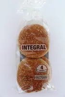 Pan de hamburguesa integral