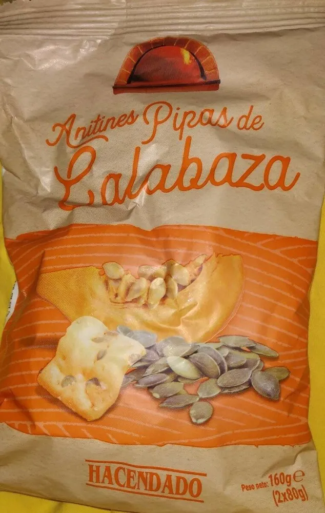 Anitines pipas de calabaza