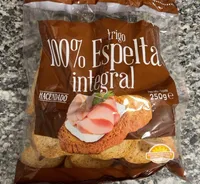 Pan tostado 100% trigo espelta integral