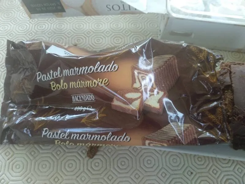 Pastel marmolado