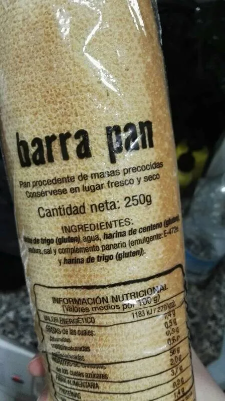 Barra de pan