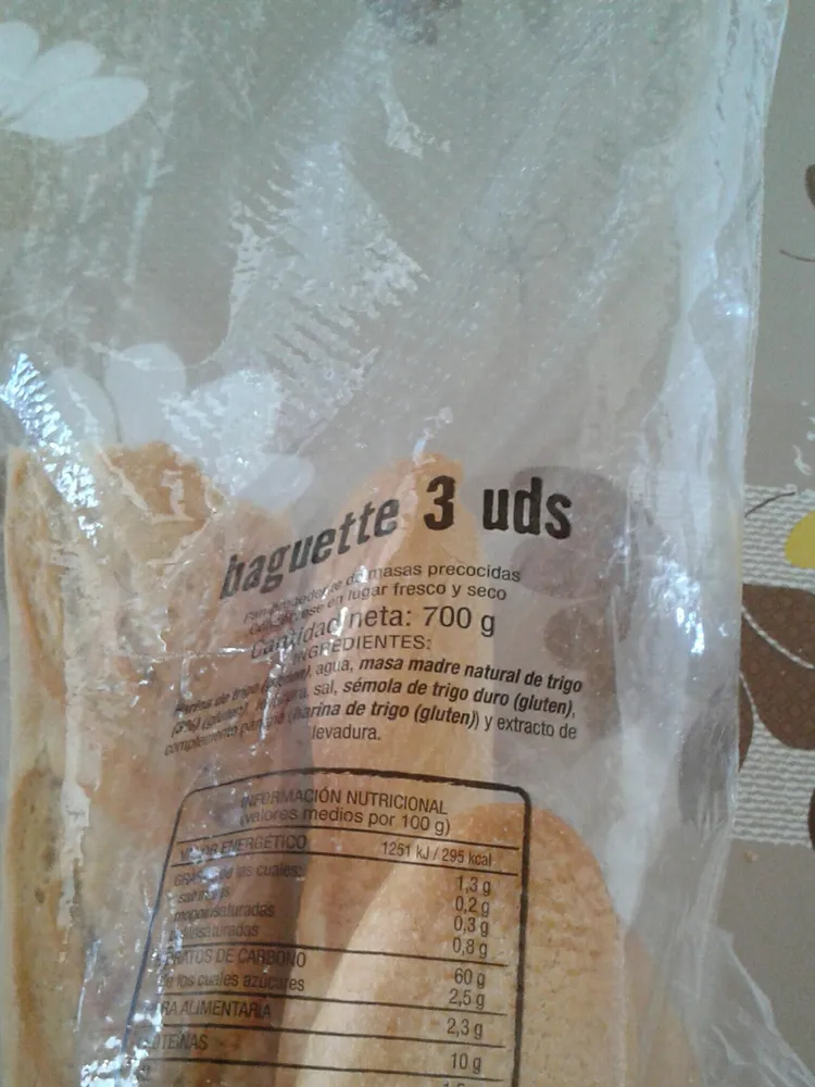 Baguette 3 uds