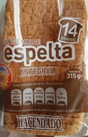 Pan de molde espelta integral