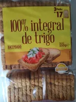 Pan tostado integral