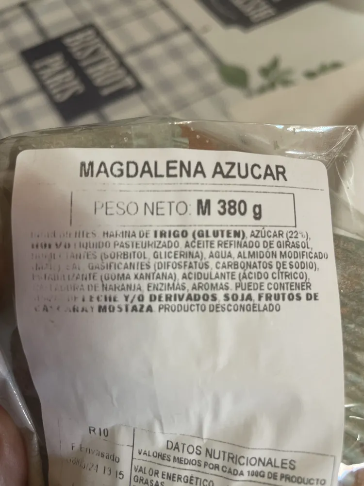 Magdalena azúcar