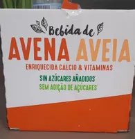 Bebida de avena sin azúcares añadidos