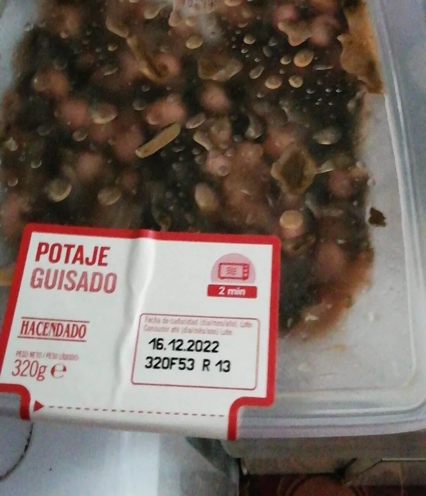 Potaje de garbanzos