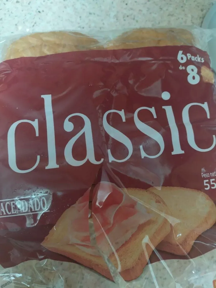 Pan tostado classic