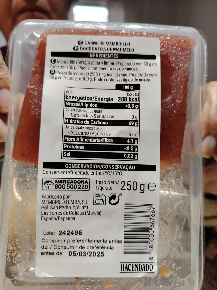 Dulce de membrillo