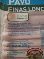 Pechuga de pavo reducido en sal finas lonchas