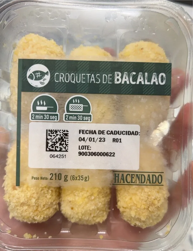 Croquetas de Bacalao