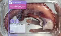 Patas de pulpo cocido
