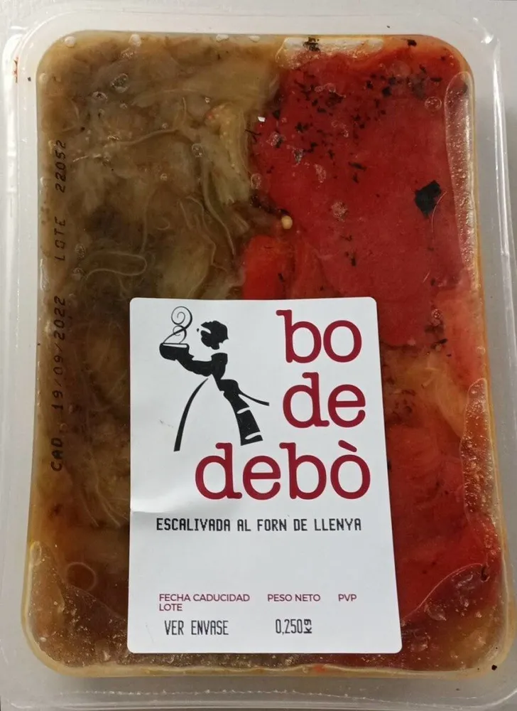 Escalivada al forn de llenya