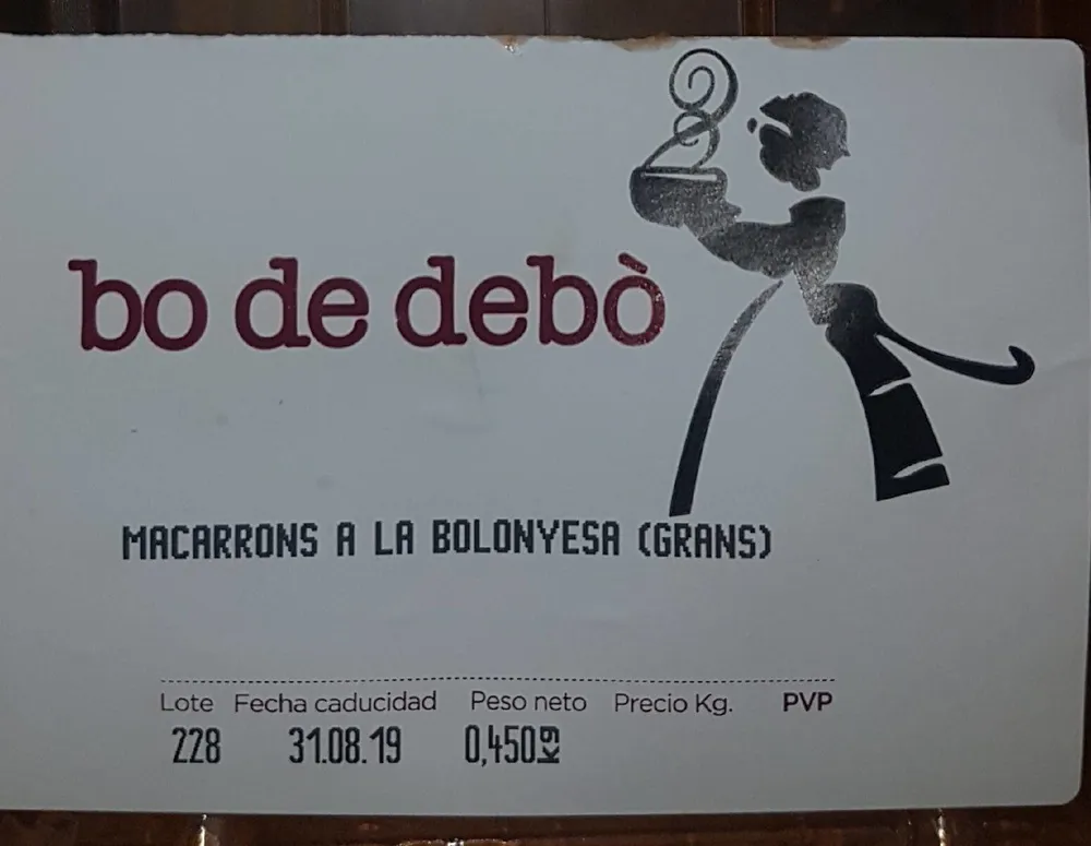 Macarrons bolonyesa