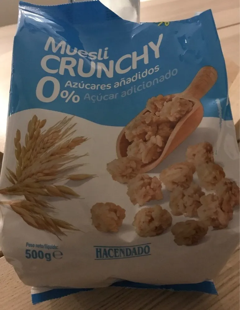 Muesli crunchy 0%