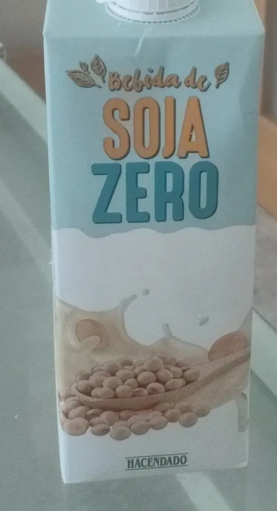 Bebida de soja cero
