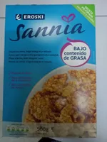 Copos de arroz, trigo integral y cebada
