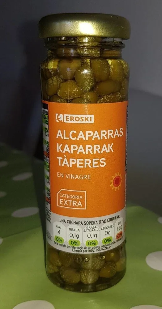 Alcaparras en vinagre