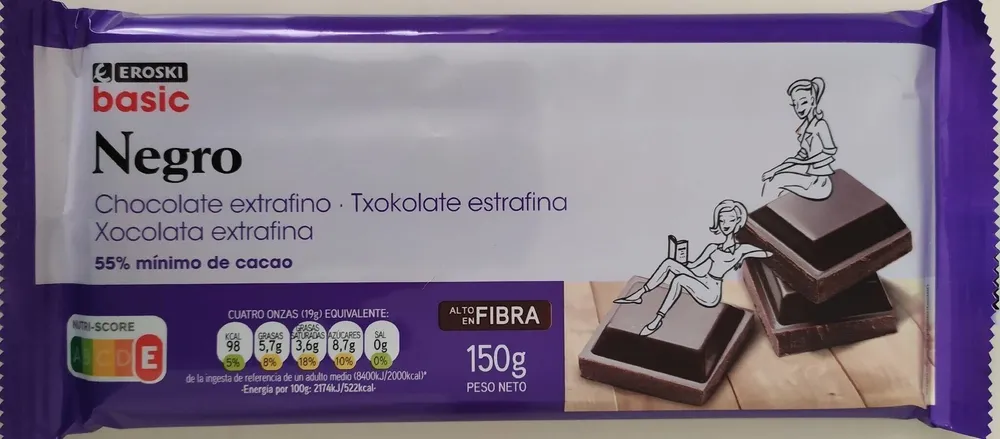 Chocolate Extrafino Negro