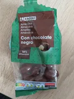 Almendras con chocolate negro