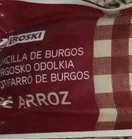 MORCILLA BURGOS ARROZ